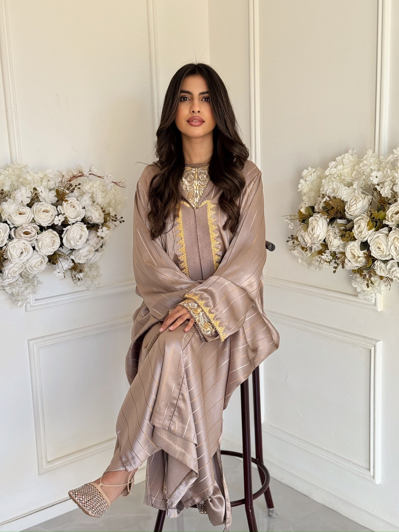 Traditional Moroccan jellaba with refined details – Eid modest fashion