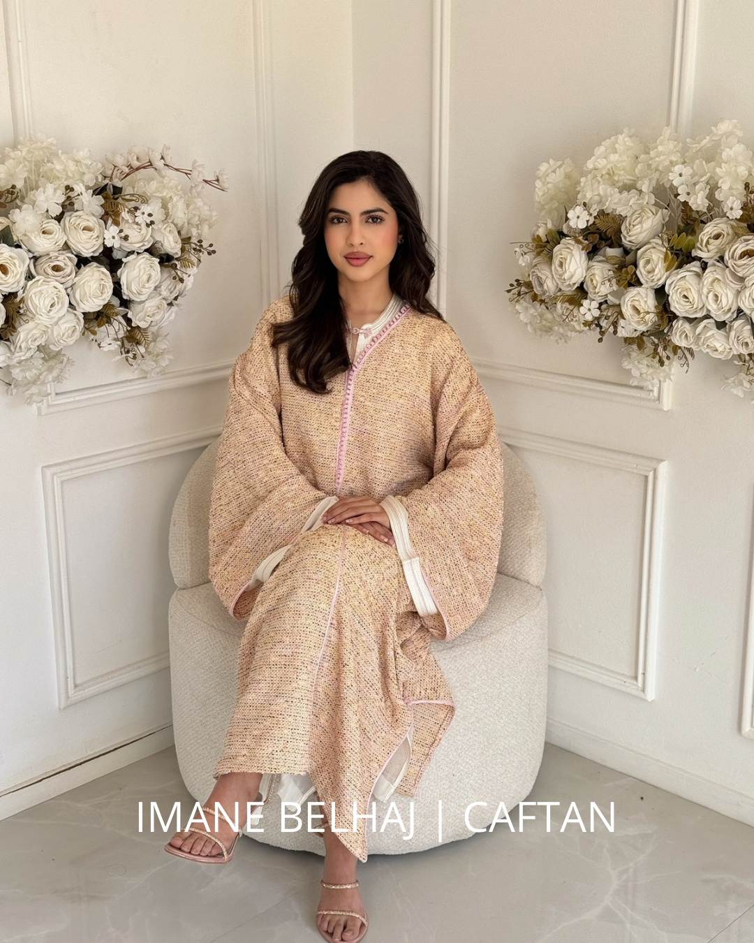 elegant moroccan caftan tweed takchita style modest dress